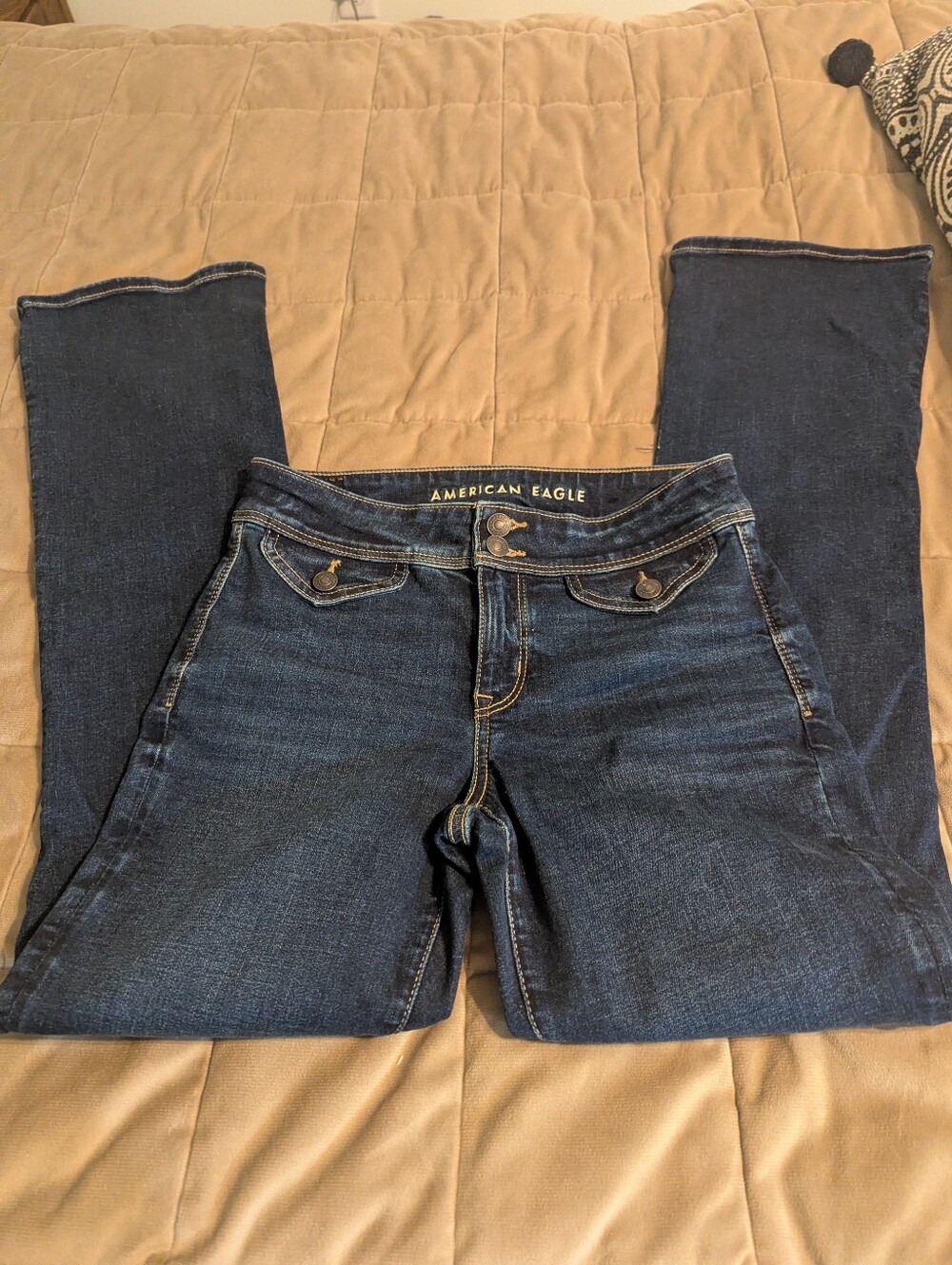 American Eagle Outfitters Dark Indigo Skinny Jeans